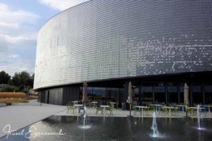 Aussenaufnahme vom Aquatis Aquarium Vivarium in Lausanne