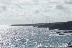 Windpark am Strand