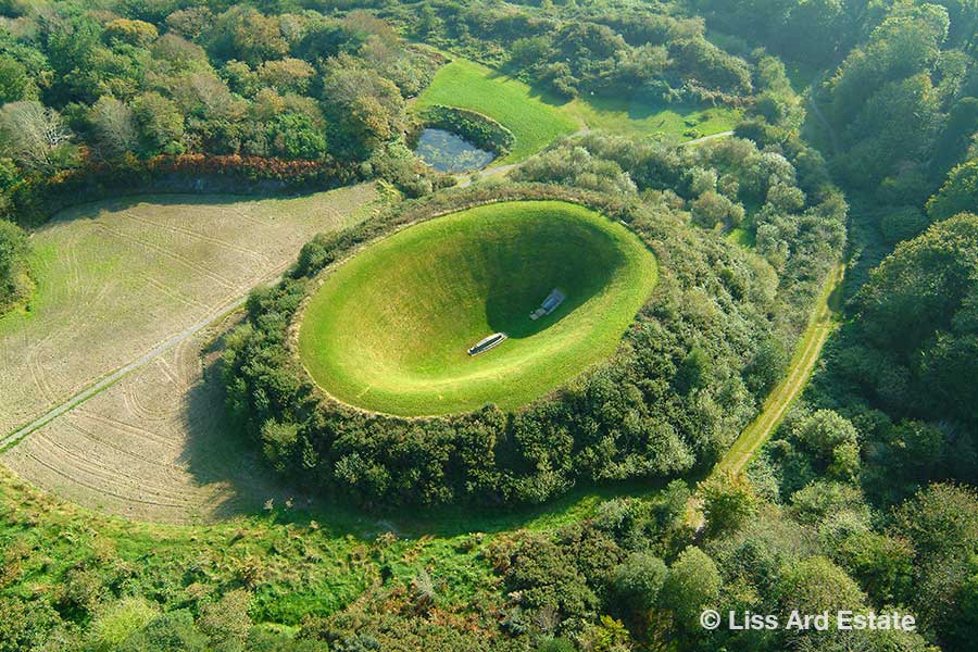 Liss Ard Estate, Irland, James Turell, Sky Garden Crater