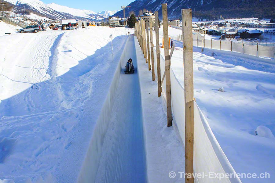 Bobbahn in St. Moritz