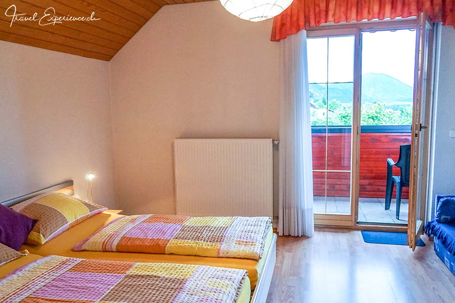 Slowenien, Bled, Haus Alexandra, Schlafzimmer