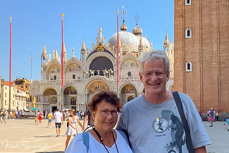 Inge und Heinz Jucker in Venedig