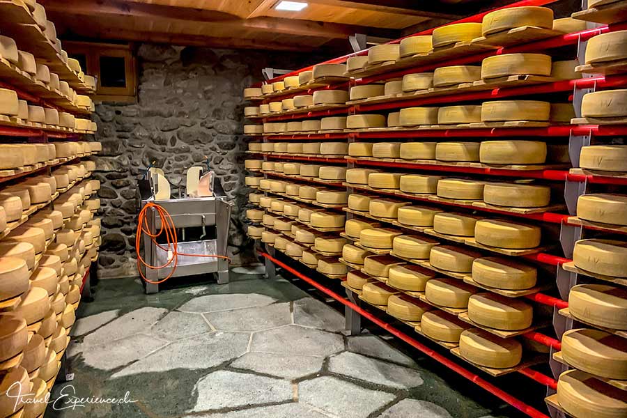 Sennerei Andeer, Käsekeller