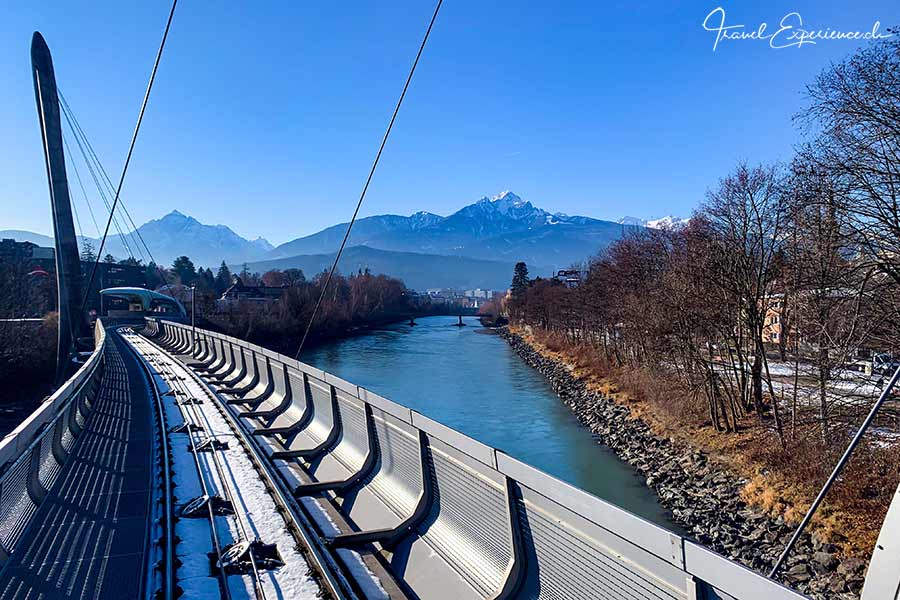 Innsbruck, Hungerburgbahn, Inn
