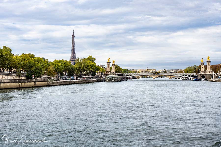Paris, Seine, Eiffelturm