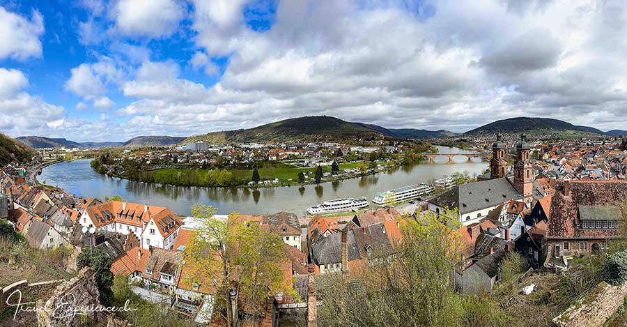 Deutsche Fachwerkstrasse, Miltenberg, Panorama