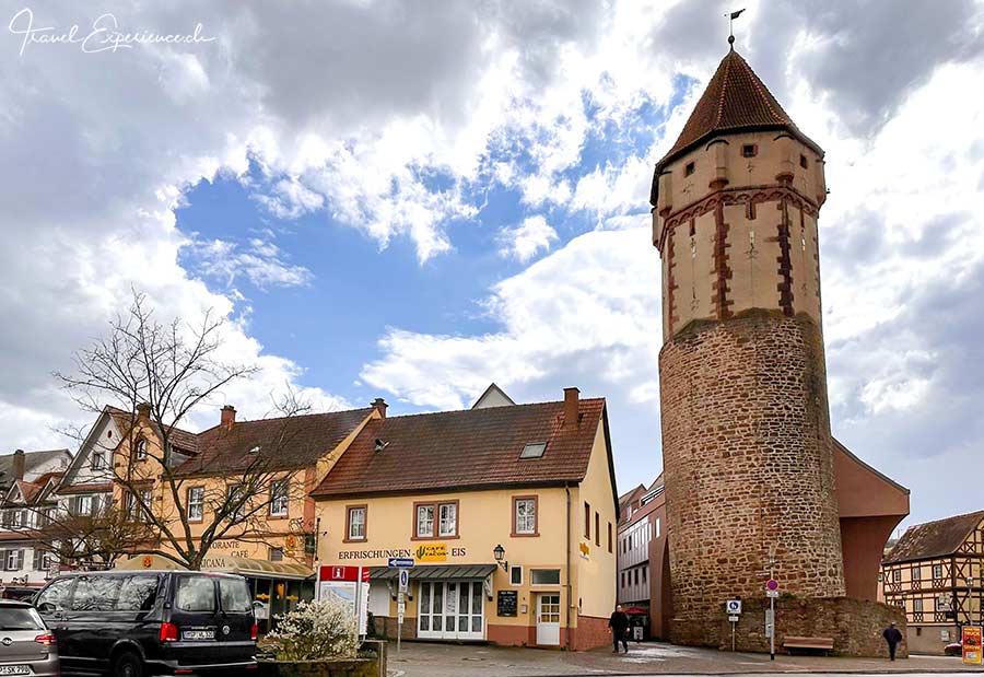 Deutsche Fachwerkstrasse, Wertheim, spitzer Turm
