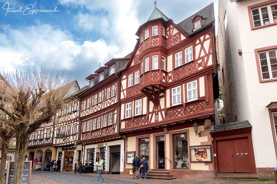 Deutsche Fachwerkstrasse, Miltenberg, Fachwerkhäuser, Marktplatz