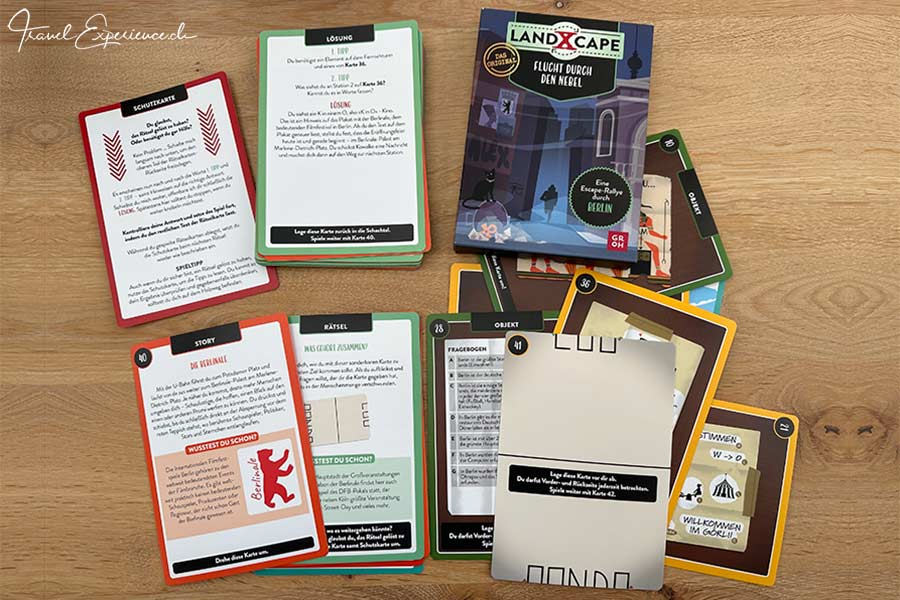 LandXcape Flucht durch den Nebel Kartenspiel