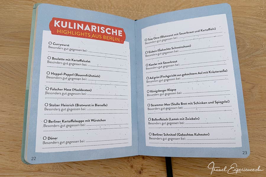 Reisetagebuch Berlin