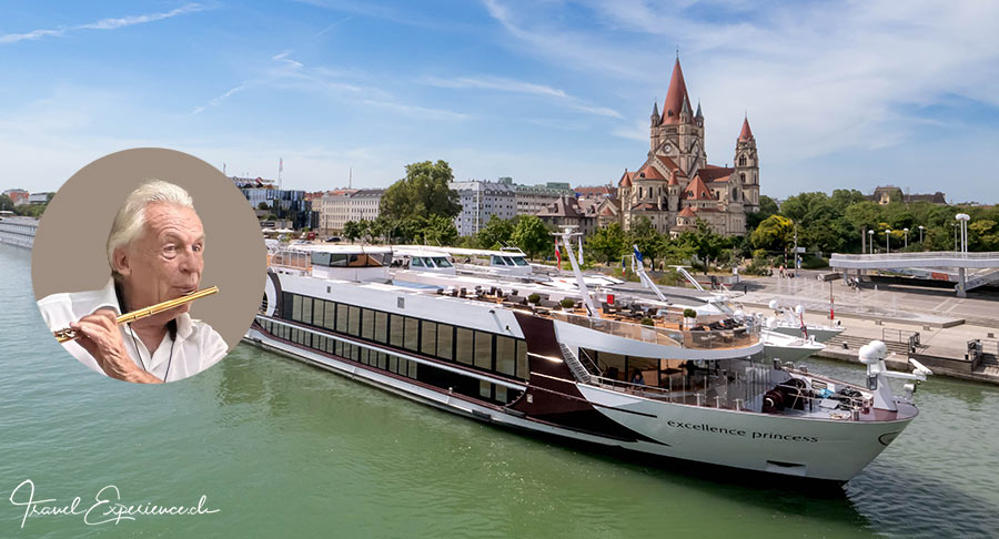 Flussreise, Donau, Excellence Princess, Pepe Lienhard, Wien