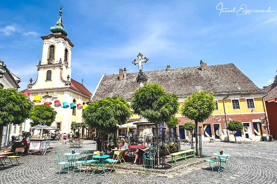 Flussreise, Donau, Excellence Princess, Szentendre, Hauptplatz, Kirch