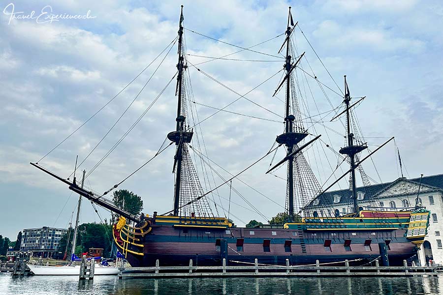 MS Thurgau Gold, Rhein, Amsterdam, Grachtenfahrt, Segelschiff Amsterdam