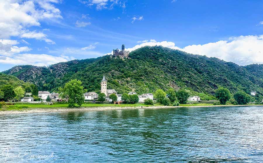 MS Thurgau Gold, Rhein, Wellmich, Burg Maus