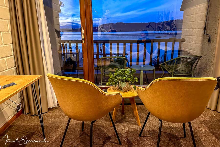 Hotel Bad Murtensee, Muntelier, Zimmer mit Seeblick