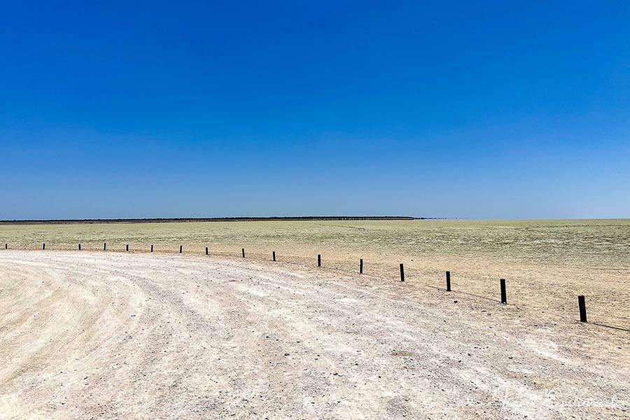 Namibia, Etosha Nationalpark, Etosha-Salzpfanne