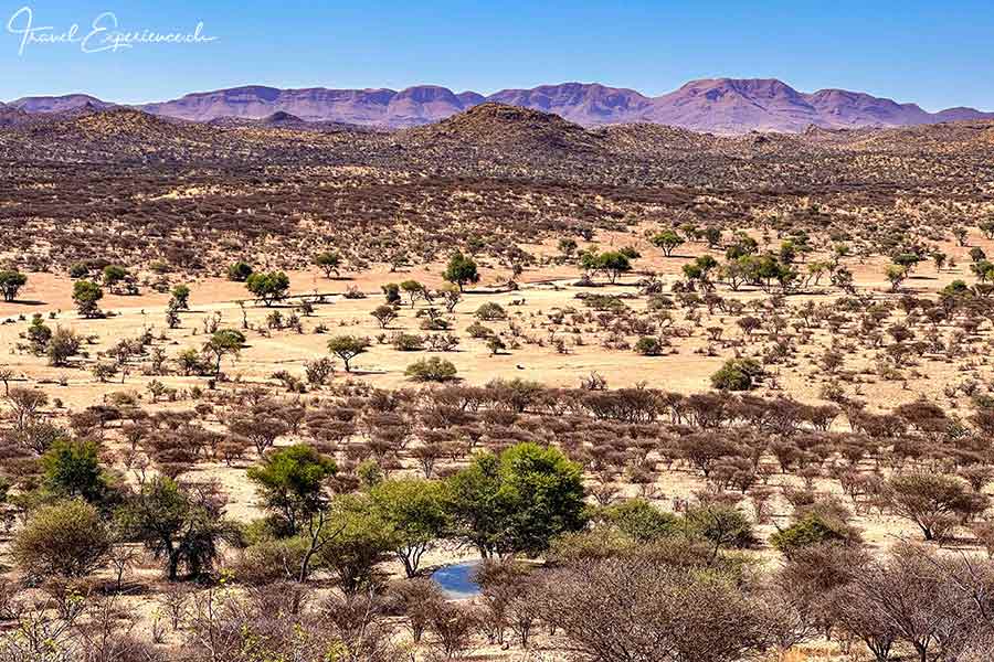 Namibia, GocheGanas, Aussicht
