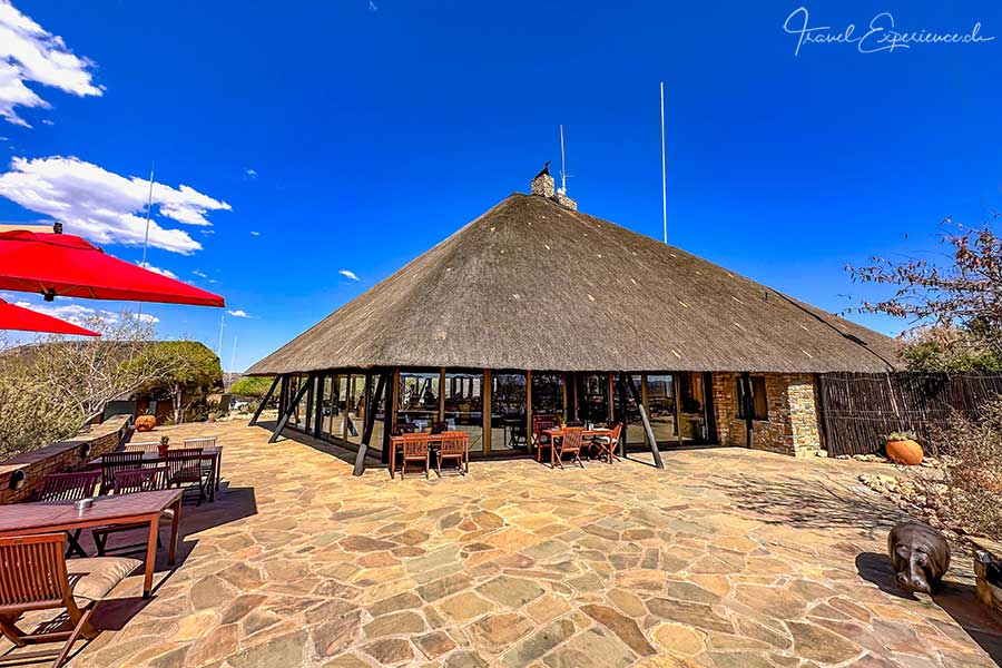 Namibia, GocheGanas, Restaurant