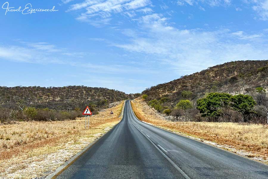 Namibia, Strasse Gegend Waterberg