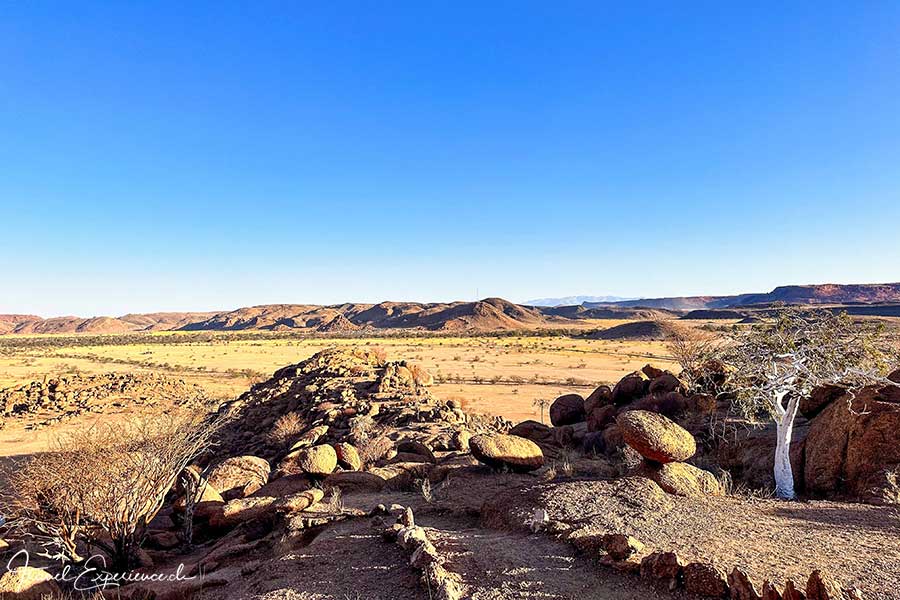 Namibia, Twyfelfontein Adventure Camp, Ausssicht