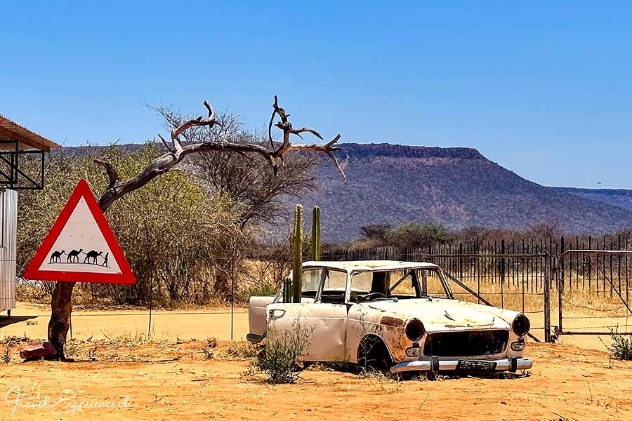 Namibia, Waterberg, nahe Abzweiger zum Park