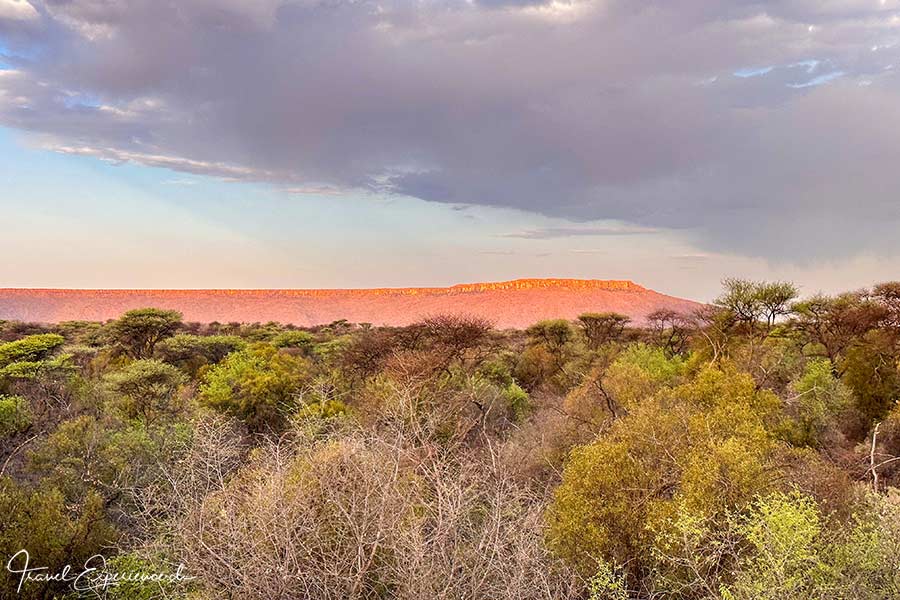 Namibia, Waterberg Guest Farm, Aussicht auf Plateau Waterberg