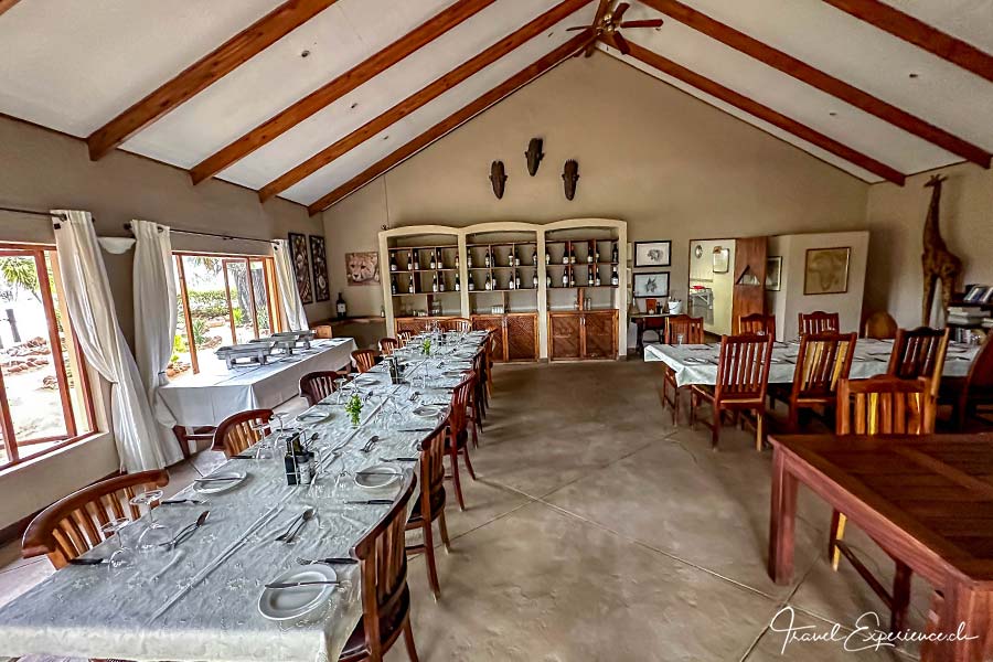 Namibia, Waterberg Guest Farm, Esszimmer