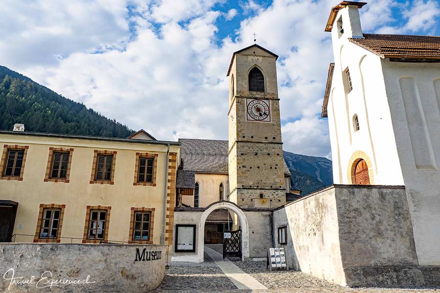 Schweiz, Val Müstair, Münstertal, Kloster St. Johann