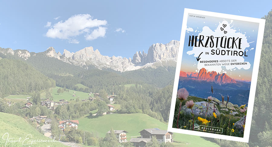 Buchcover, Herzstücke in Südtirol, Katja Wegener