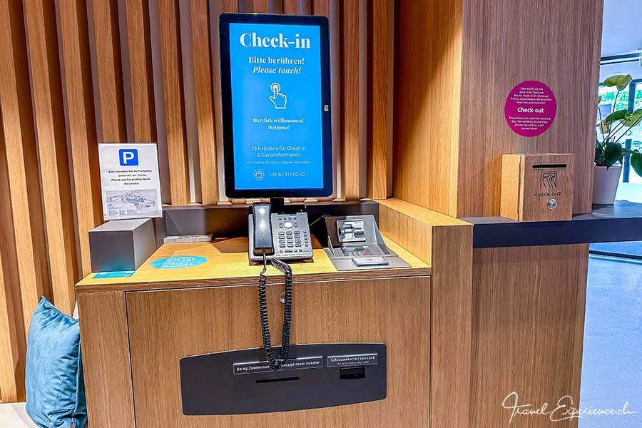 Hotel Neu-Schönstatt, Quarten, Self-Check-In-Automat