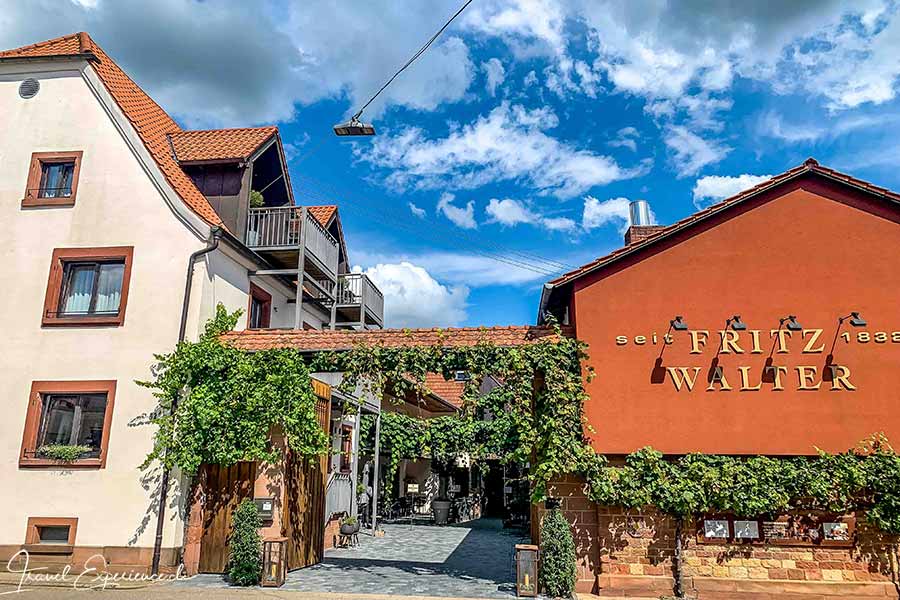 Südliche Weinstrasse, Weinhotel und Weingut Fritz Walter