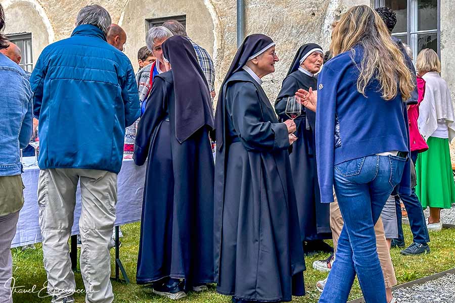 Museum Kloster St. Johann, Müstair, Vernissage-Apero