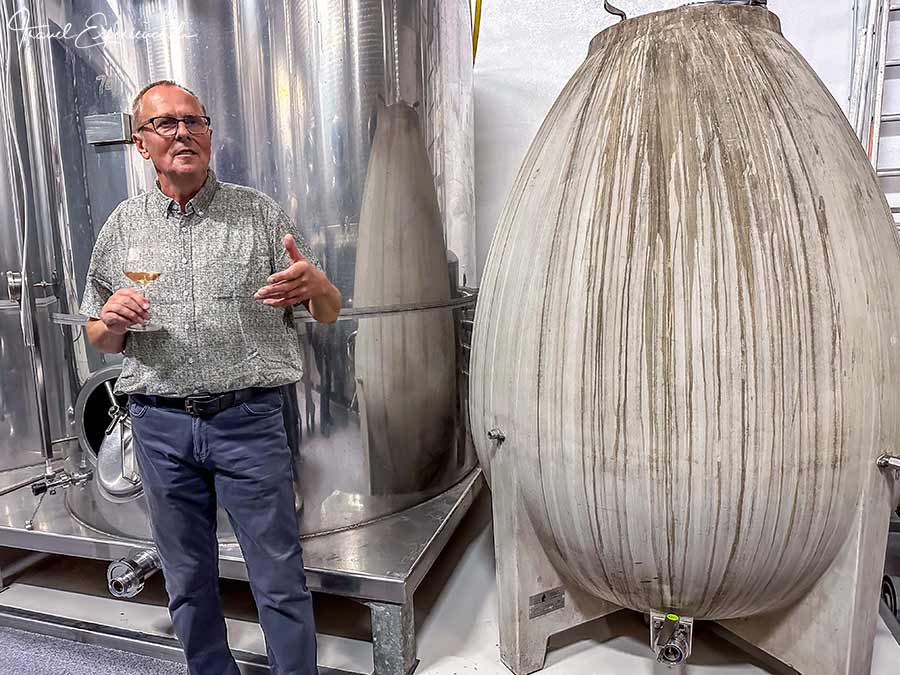 Churfranken, Weingut Giegerich, Karl Giegerich, Beton-Ei