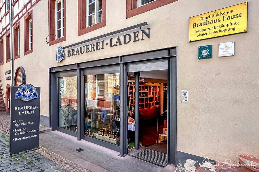 Churfranken, Brauhaus Faust, Miltenberg, Brauereiladen