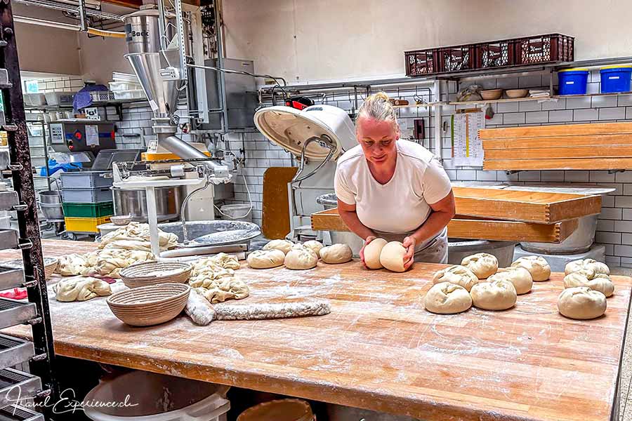 Churfranken, Miltenberg, Bäckerei Hench, Handarbeit