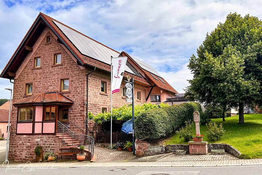 Churfranken, Gasthaus Post, Amorbach,