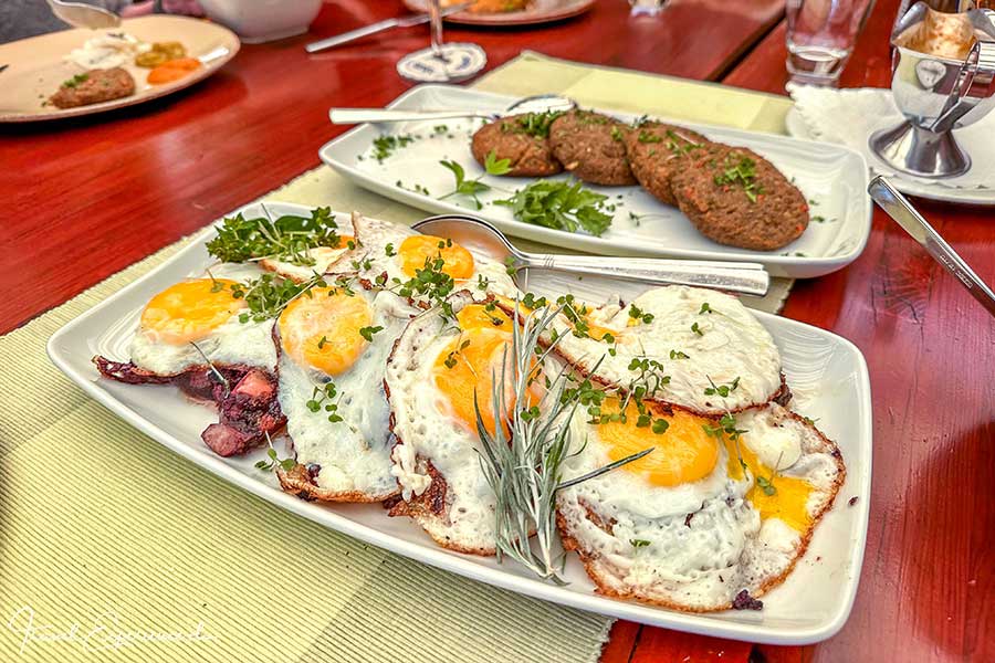 Churfranken, Gasthaus Post, Amorbach, Hauptspeisen