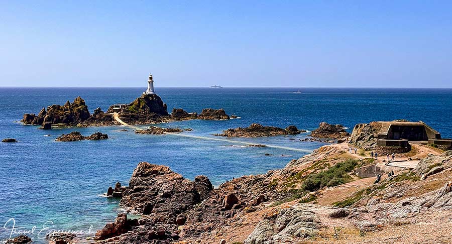 Leuchtturm La Corbiere auf der Kanalinsel Jersey