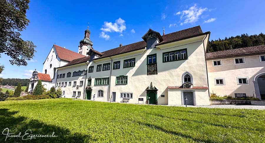 Aussenaufnahme vom Kloster Fischingen, Thurgau, Schweiz