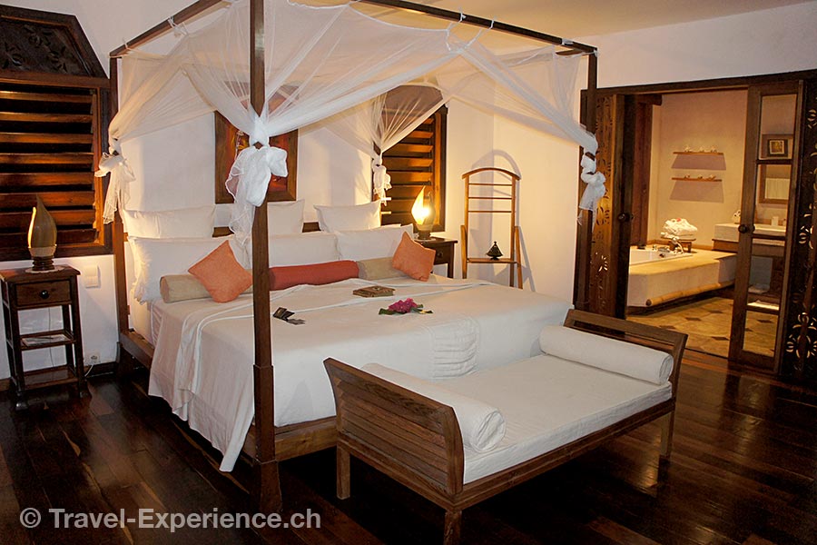 Innenaufnahme Suite im Amporaha Resort auf Nosy Be, Madagaskar