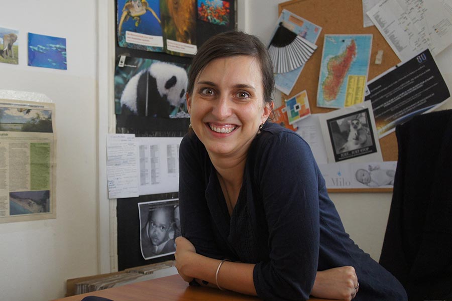 Personenaufnahme, Martina Lippuner in Antananarivo