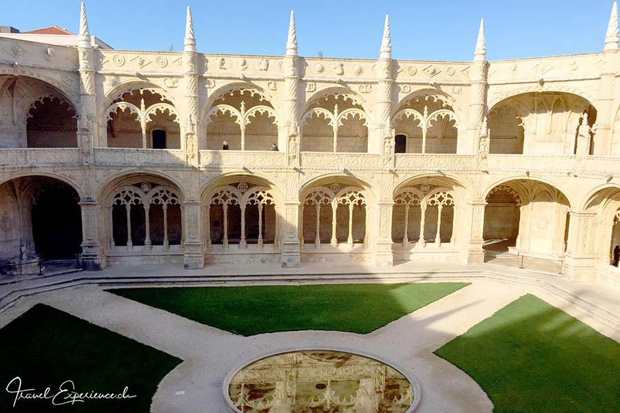 Detail, Kreuzgang im Mosteiro dos Jeronimos