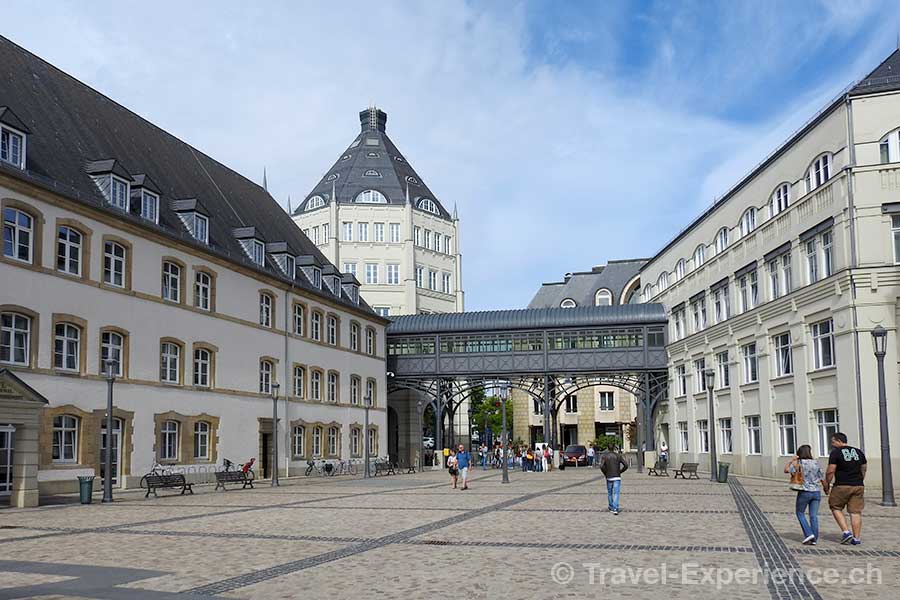 Stadtbild, Plateau du Saint-Esprit, Luxemburg