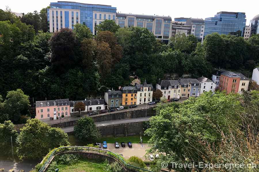 Stadtbild, Montrée de la Petrusse, Luxemburg