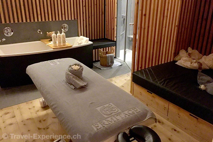 Innenaufnahme, Wellness im Beatus in Merligen