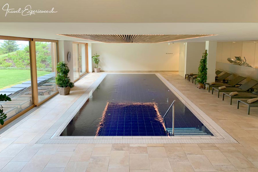 Innenaufnahme, Pool im Hotel Fritsch am Berg
