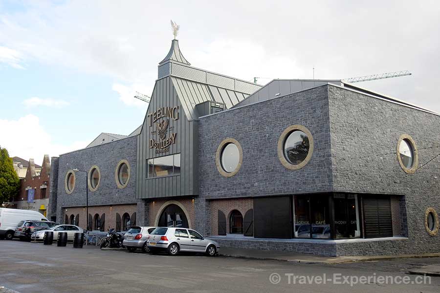 Aussenaufnahme, Teeling Whiskey Distilleery in Dublin