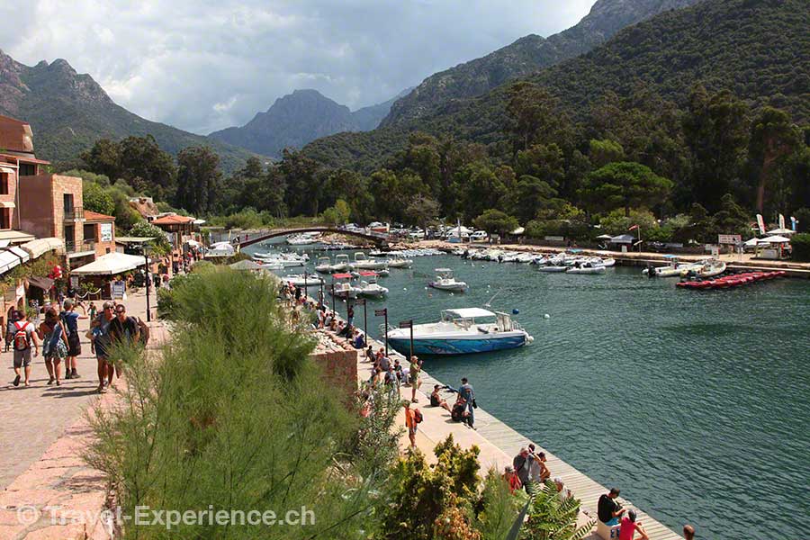Hafen von Porto, Korsika