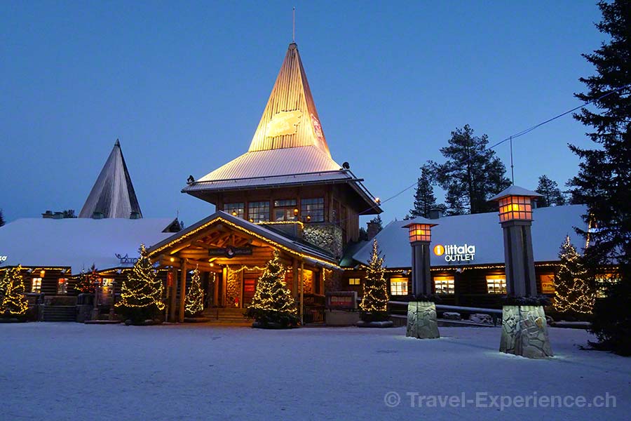 Aussenaufnahme, Santas Home bei Rovaniemi