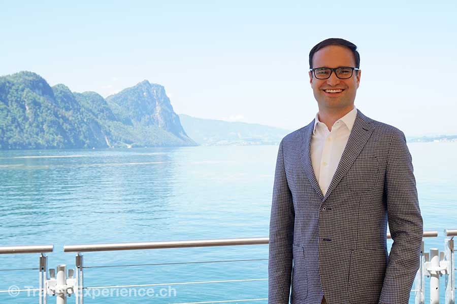Personenaufnahme, Raphael Herzog, Direktor des Vitznauerhofs